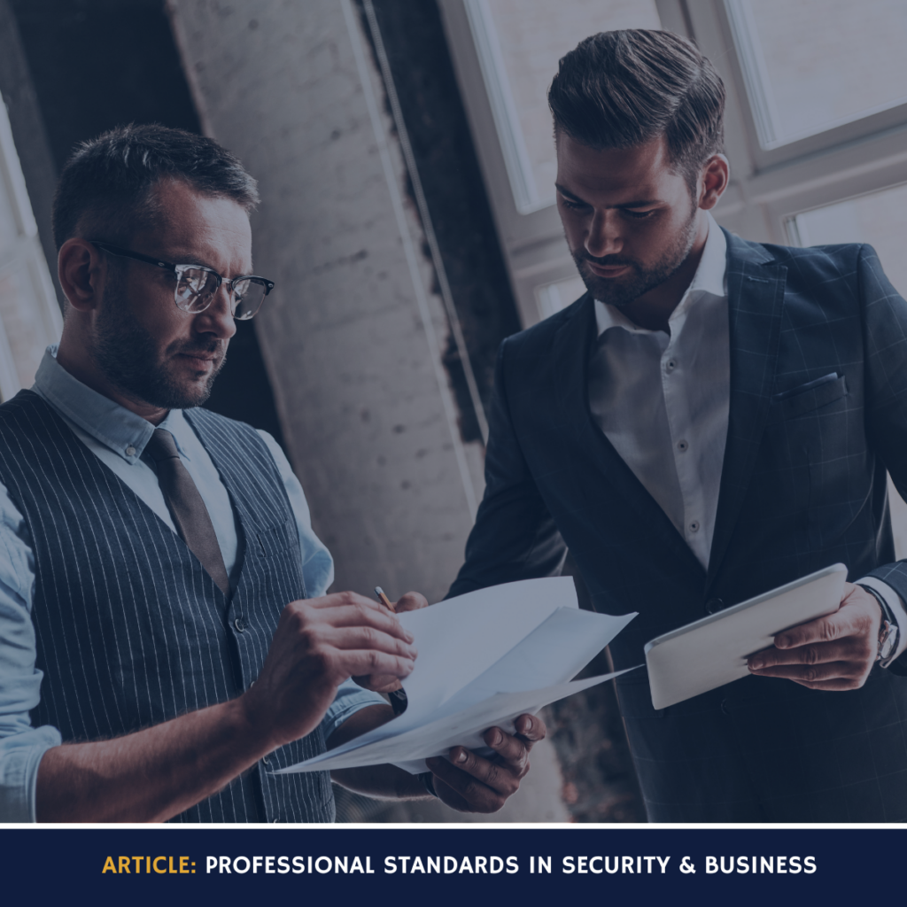 Professional Standards in Security & Business: Alchemy Global’s Credentials